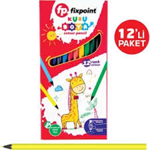 FIXPOINT P-0776 KURU BOYA 12 LI TAMBOY (12)