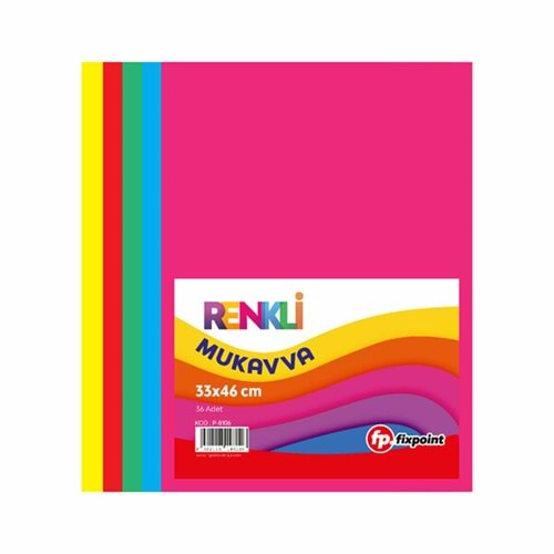 FIXPOINT P-8106 RENKLI MUKAVVA KUCUK 33X46CM (36)