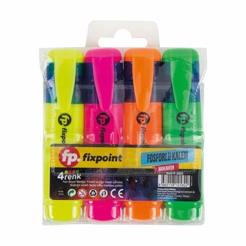 FIXPOINT P-5822 FOSFORLU KALEM 4 LU (40)