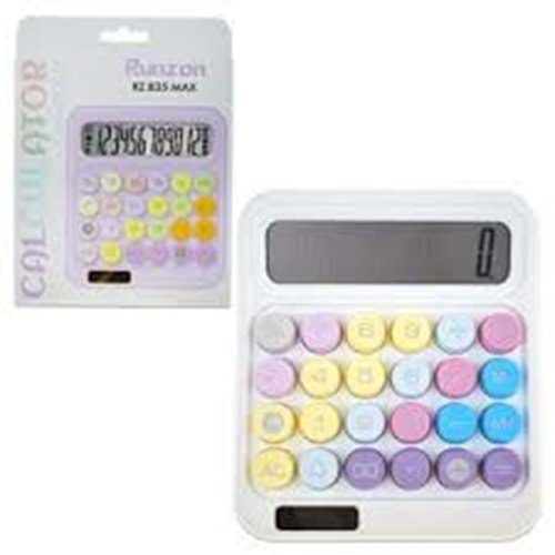 RUNZON RZ.835 RENKLI HESAP MAKINESI BUYUK