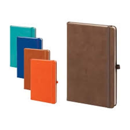 MERCAN 13X21 DERI KAPAKLI LASTIKLI DEFTER