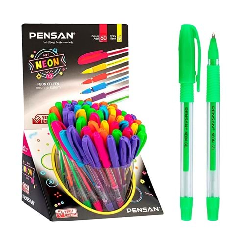 PENSAN NEON JEL KALEM 2290 60 LI STAND