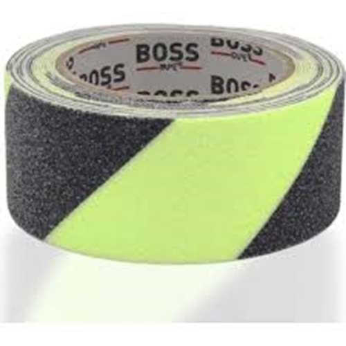 BOSS 80230 KAYDIRMAZ BANT FOSFORLU 50MMx3MT