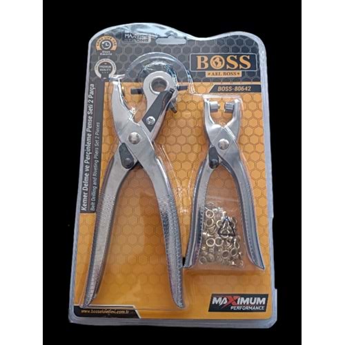 BOSS 80642 KEMER DELME +PERCIN DELME PENSESI 2 LI SET