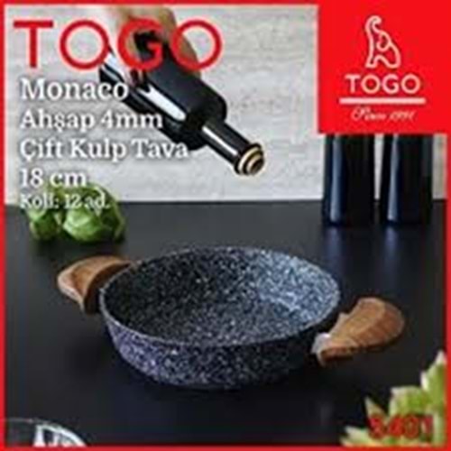 TOGO 5401 240 MONACO AHSAP 4 MM 18 CM CIFT KULP TAVA (12)