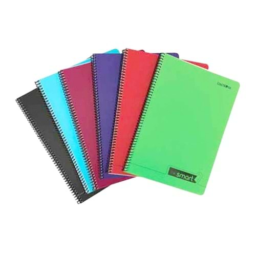 U-4 60/1 PP KAPAK SPIRALLI METOD CIZGILI DEFTER (96)