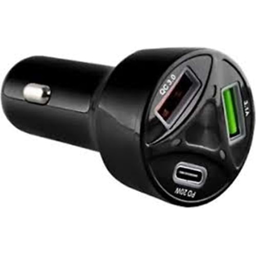 SUBZERO CR10 55W 2 USB+PD OTO ADAPTOR