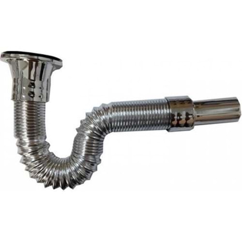 BOSS KROM KORUKLU LAVABO SIFONU (100)