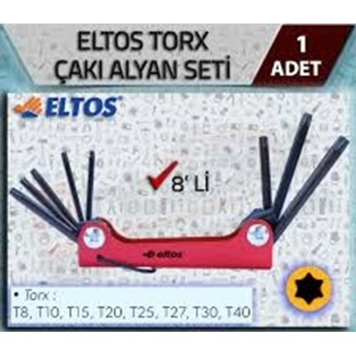 ELTOS CAT008 CAKI ALYAN SETI 8 PRC TORX