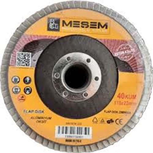MESEM 220 115X22 MMX40 KUM FLAP DISK