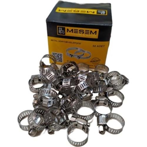 MESEM 4540 METAL KELEPCE 8MM-8-12 (50)