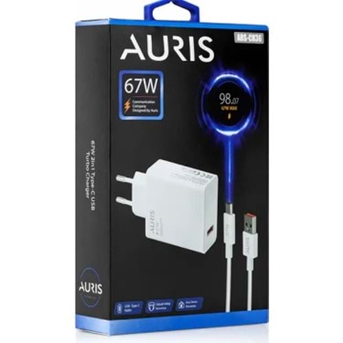 AURIS ARS-CH36 MAX TYPE-C 67W USB SARJ