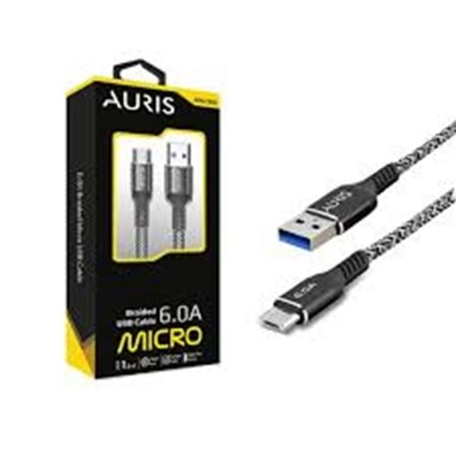 AURIS ARS-CB150 6A MICRO METAL USB KABLO