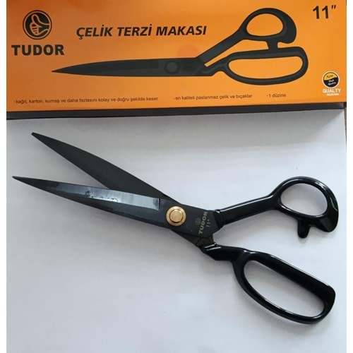 TUDOR TD-275 11 NO SIYAH METAL MAKAS