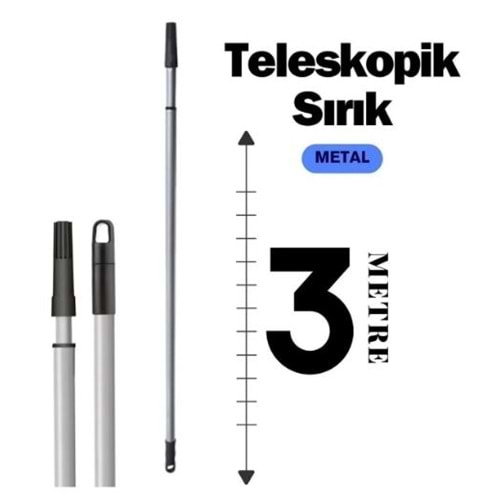 VECTIRAL METAL TELESKOPIK SIRIK 300CM