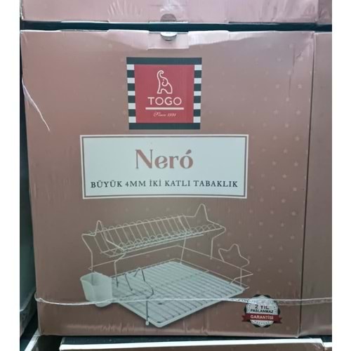 TOGO 20211 NERO BUYUK 4 MM 2 KATLI TABAKLIK (4)
