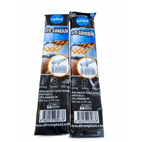 SELEX LUKS OTO GUNESLIK 136*70 CM (50)