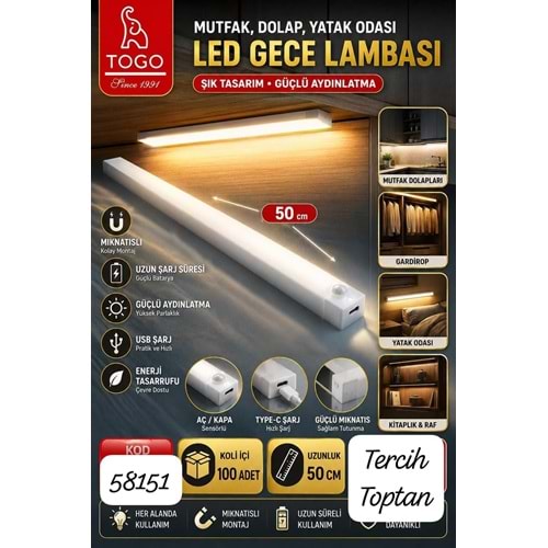 TOGO 58151 40 CM CUBUK LED LAMBA