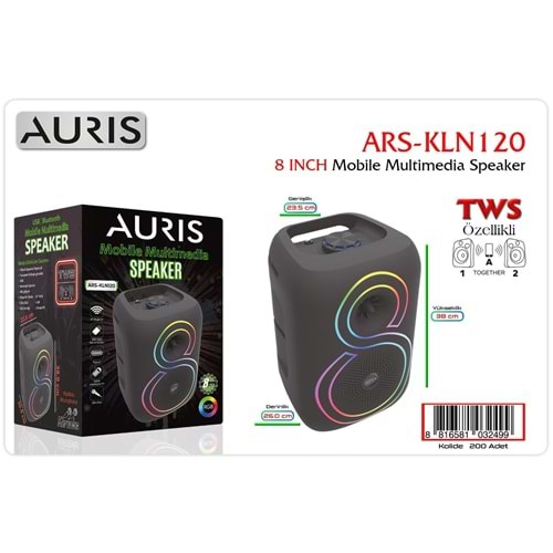 AURIS KLN120 SES BOMBASI BUYUK BOY