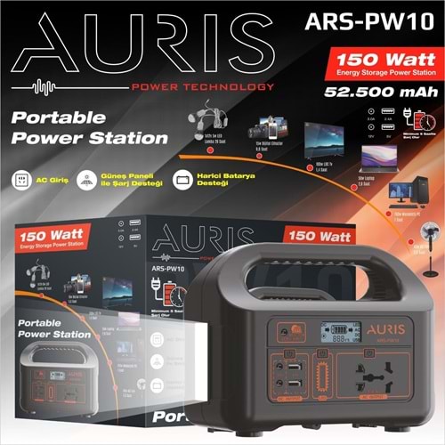 AURIS PW10 150 WAT GUC KAYNAGI 52,500 MAH