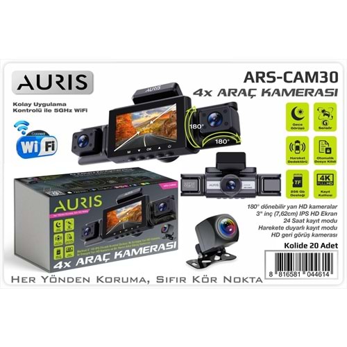 AURIS CAM30 4X ARAC KAMERASI