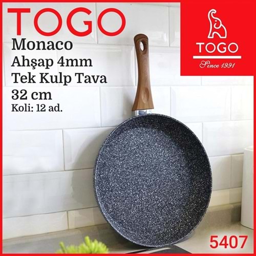 TOGO 5407 236 MONACO AHSAP 4 MM 32 CM TEK KULP TAVA (12)