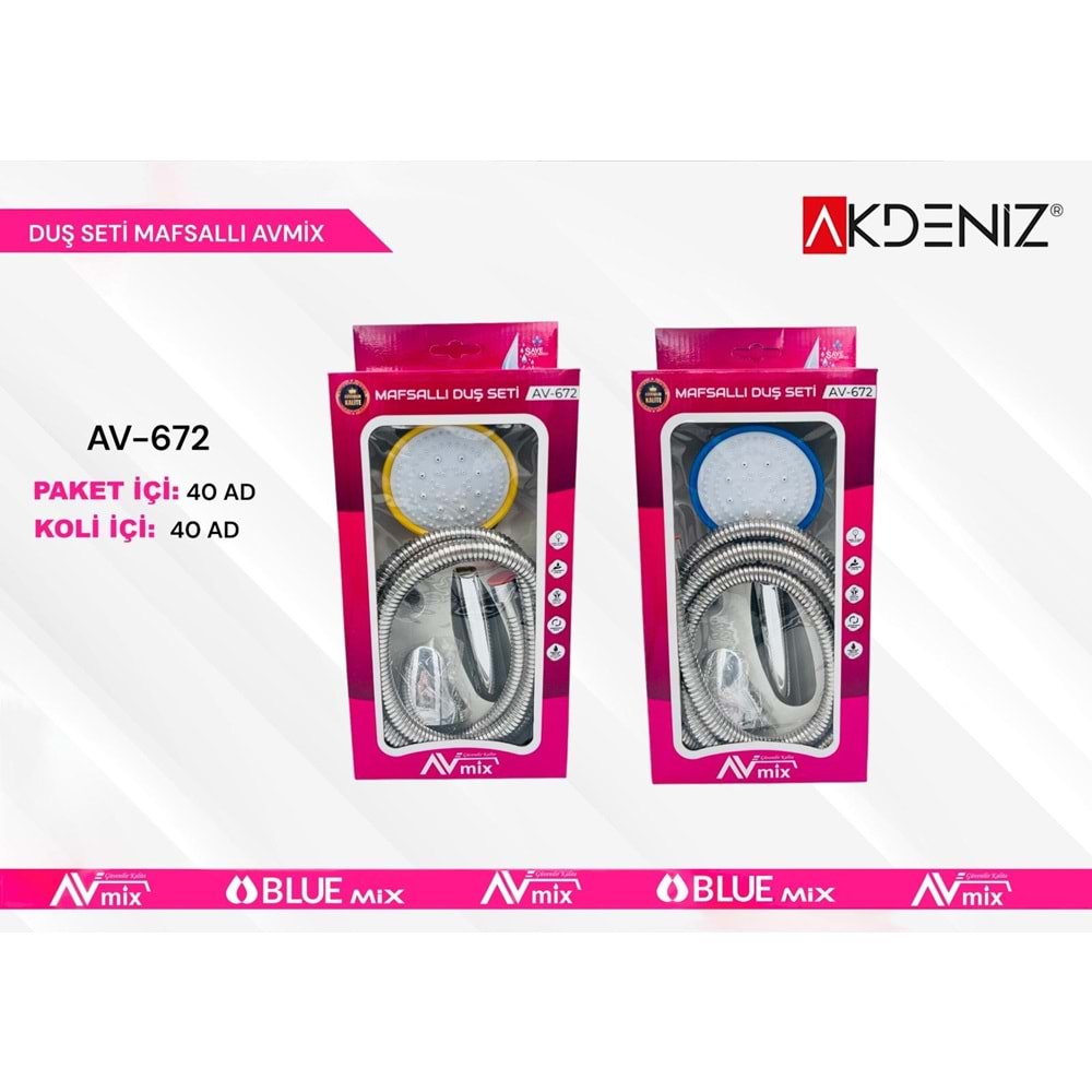AKDENIZ MAFSALLI DUS SETI AV-672