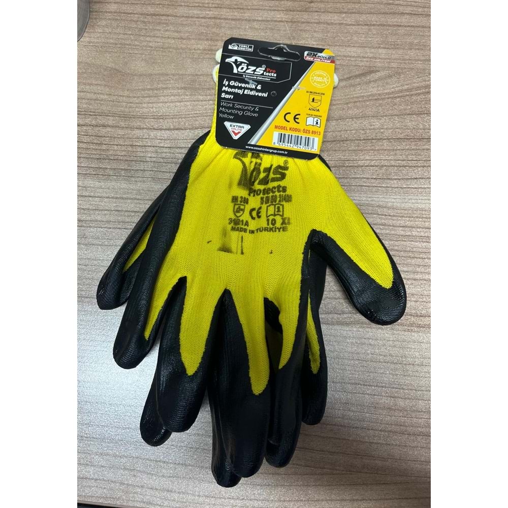 REAL OZS 8913/8914 MONTAJ ISCI ELDIVENI SARI (12)